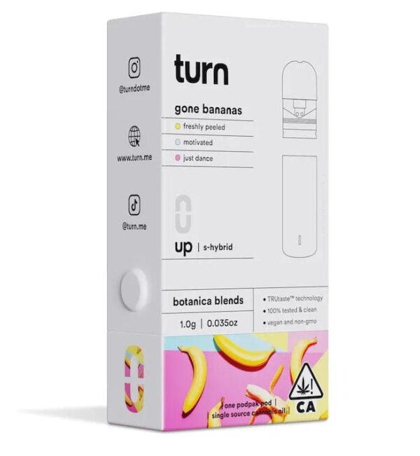 TURN DISPOSABLE | Gone Bananas (s-hybrid) – 1G Pod